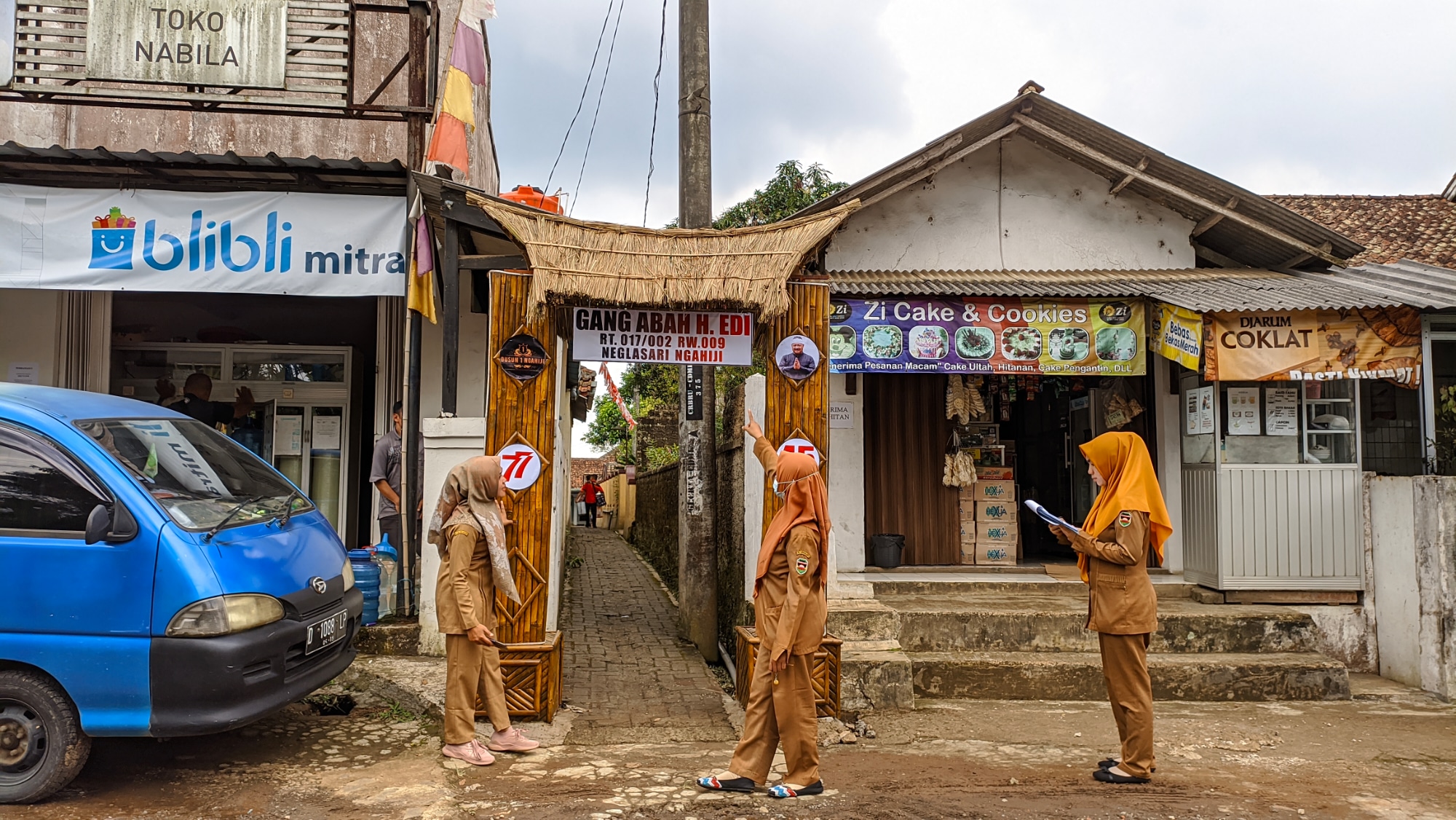 Gapura dan Keindahan Desa Jadi Fokus Penilaian Lomba HUT RI di Desa Neglasari